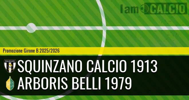 Squinzano Calcio 1913 - Arboris Belli 1979
