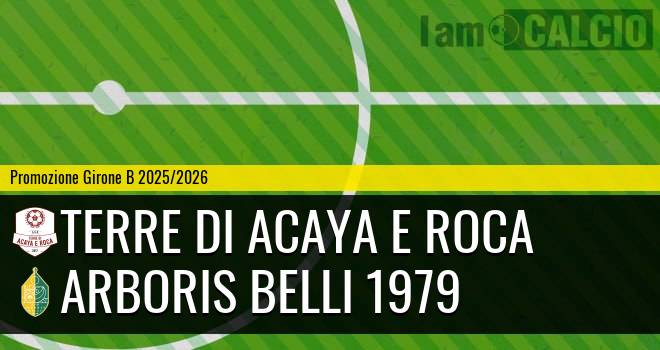 Terre Di Acaya E Roca - Arboris Belli 1979