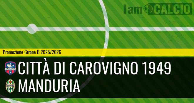 Città Di Carovigno 1949 - Manduria