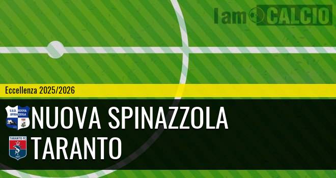Nuova Spinazzola - Taranto
