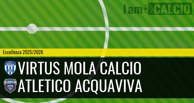Virtus Mola Calcio - Atletico Acquaviva