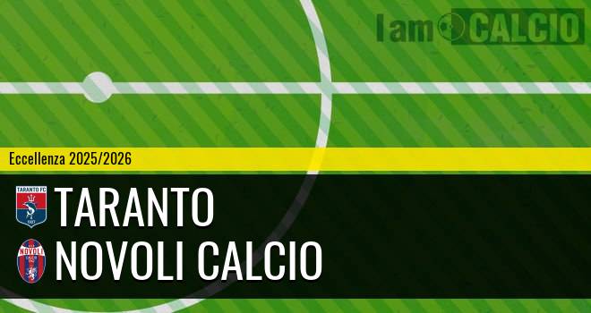 Taranto - Novoli Calcio