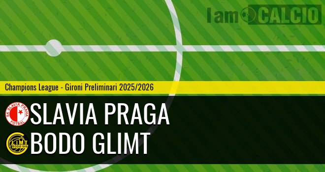 Slavia Praga - Bodo Glimt