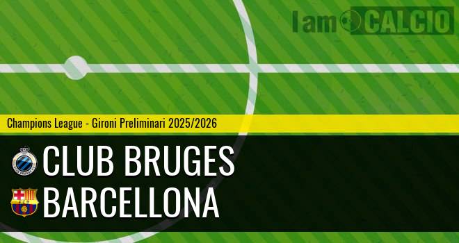 Club Bruges - Barcellona