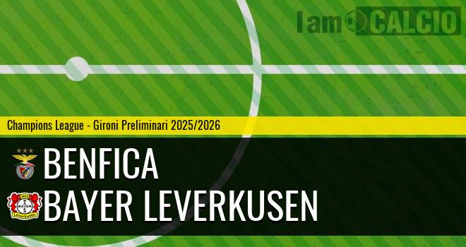 Benfica - Bayer Leverkusen Benfica - Bayer Leverkusen