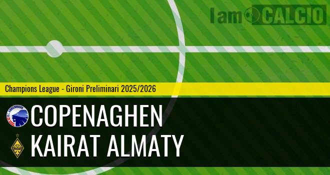 Copenaghen - Kairat Almaty