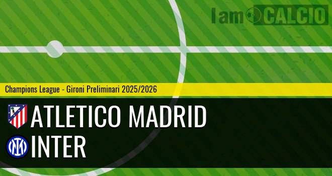 Atletico Madrid - Inter