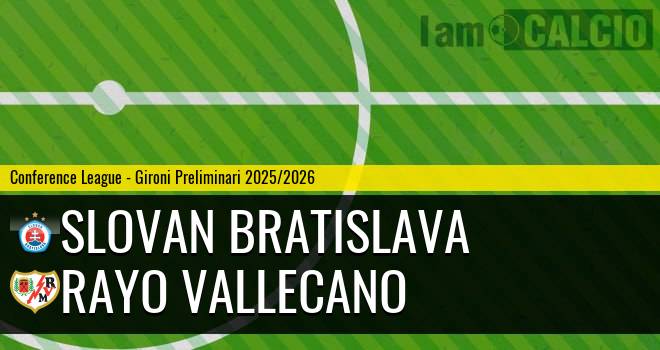 Slovan Bratislava - Rayo Vallecano