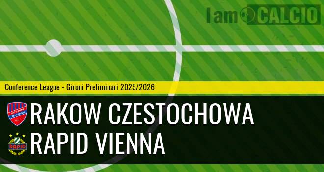 Rakow Czestochowa - Rapid Vienna