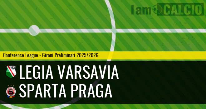 Legia Varsavia - Sparta Praga