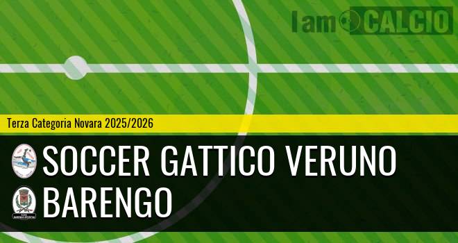 Soccer Gattico Veruno - Barengo