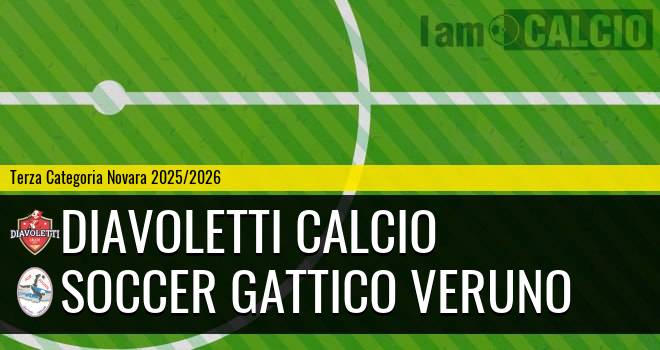 DiavolettiCalcio Vercelli - Soccer Gattico Veruno