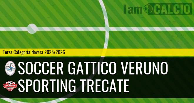 Soccer Gattico Veruno - Sporting Trecate