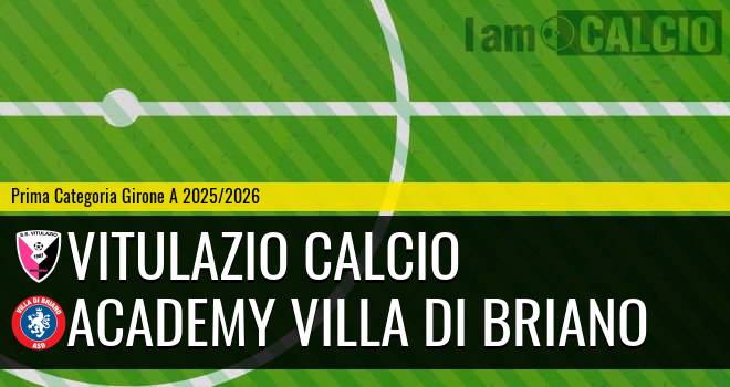 Vitulazio Calcio - Academy Villa Di Briano