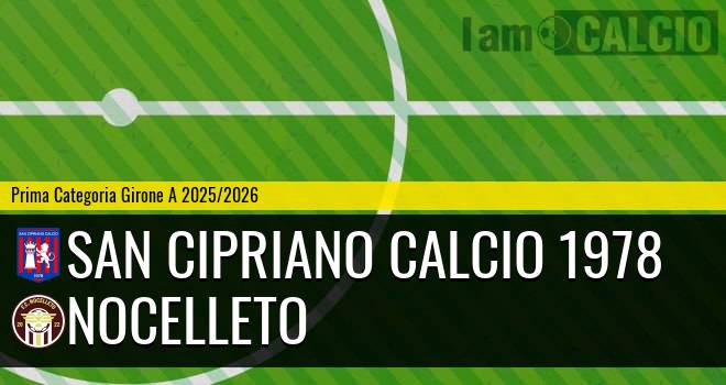 San Cipriano Calcio 1978 - Nocelleto