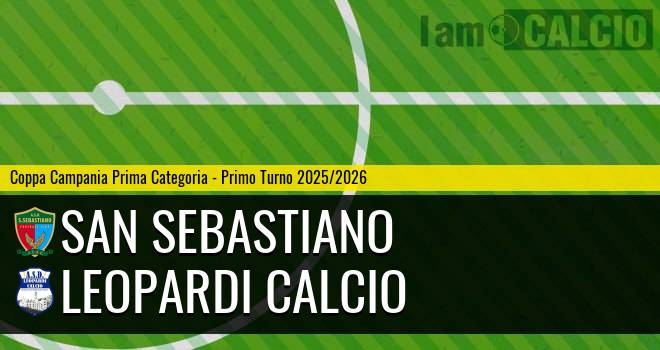 San Sebastiano - Leopardi Calcio