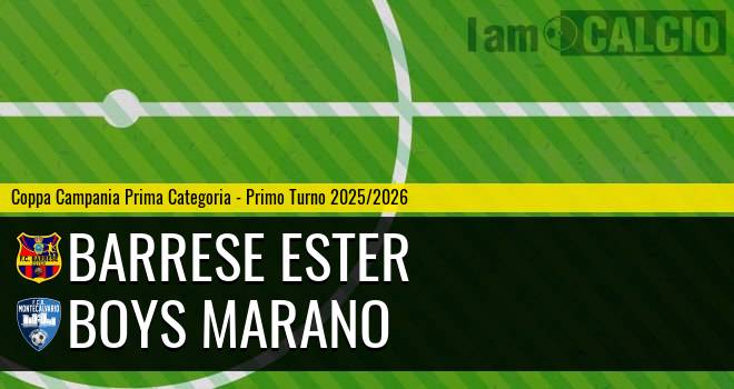 Barrese Ester - Boys Marano