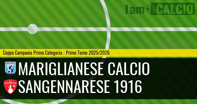 Mariglianese Calcio - Sangennarese 1916