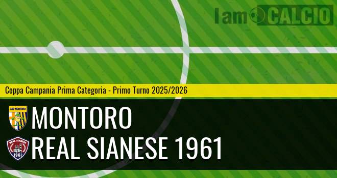 Montoro - Real Sianese 1961