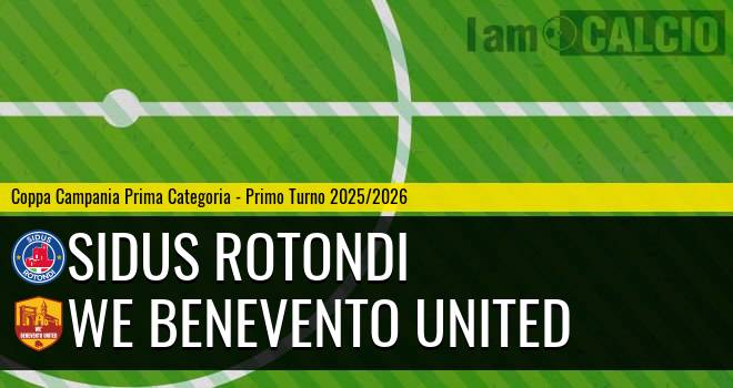 Sidus Rotondi - We Benevento United
