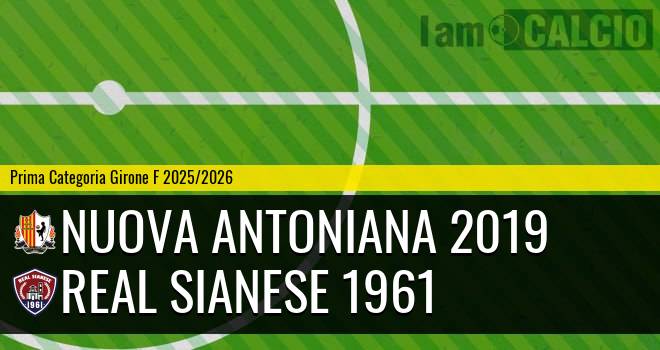 Nuova Antoniana 2019 - Real Sianese 1961