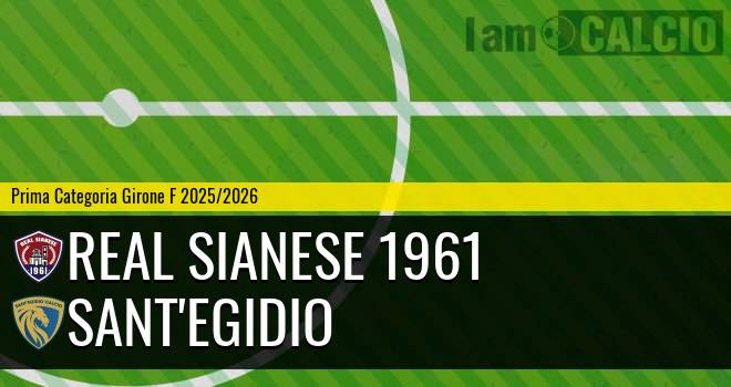 Real Sianese 1961 - Sant'Egidio
