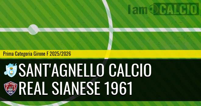 Sant'Agnello Calcio - Real Sianese 1961