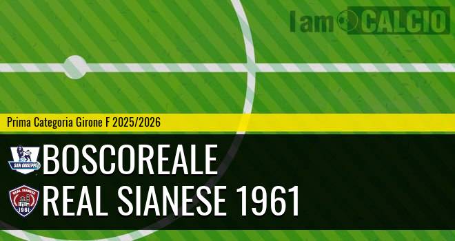 Boscoreale - Real Sianese 1961