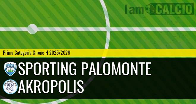 Sporting Palomonte - Akropolis