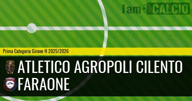 Atletico Agropoli Cilento - Faraone