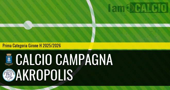 Calcio Campagna - Akropolis