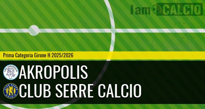 Akropolis - Club Serre Calcio