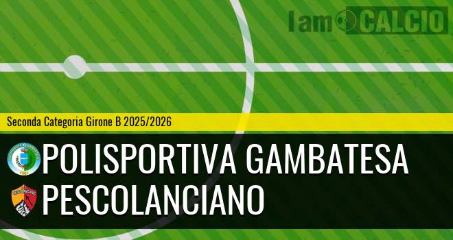 Polisportiva Gambatesa - Pescolanciano
