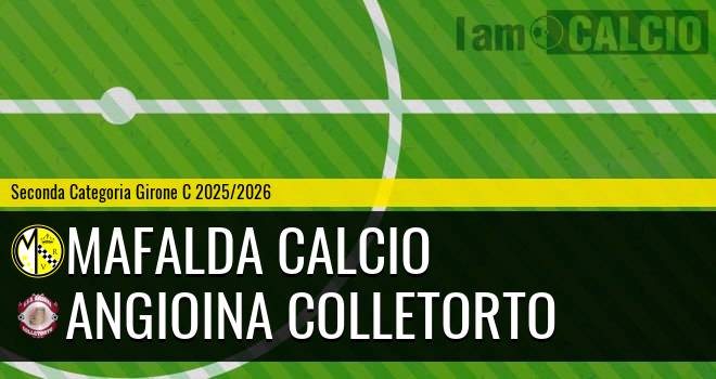 Mafalda Calcio - Angioina Colletorto