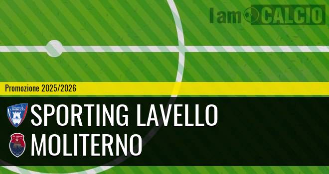 Sporting Lavello - Moliterno