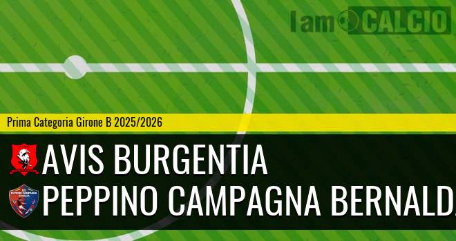 Avis Burgentia - Peppino Campagna Bernalda