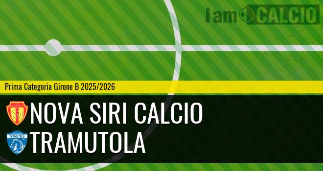 Nova Siri Calcio - Tramutola