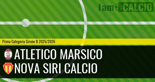Atletico Marsico - Nova Siri Calcio