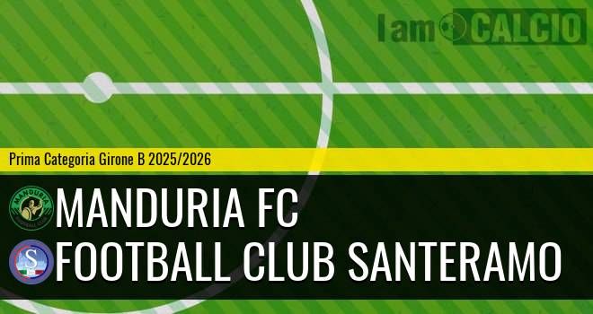 Manduria FC - Football Club Santeramo