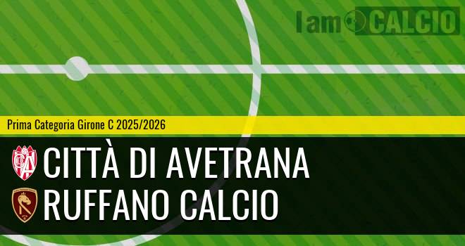 Città Di Avetrana - Ruffano Calcio