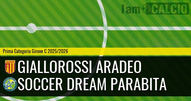 Giallorossi Aradeo - Soccer Dream Parabita