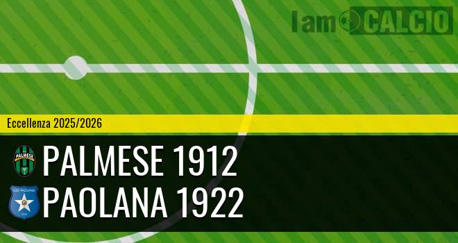 Palmese 1912 - Paolana 1922