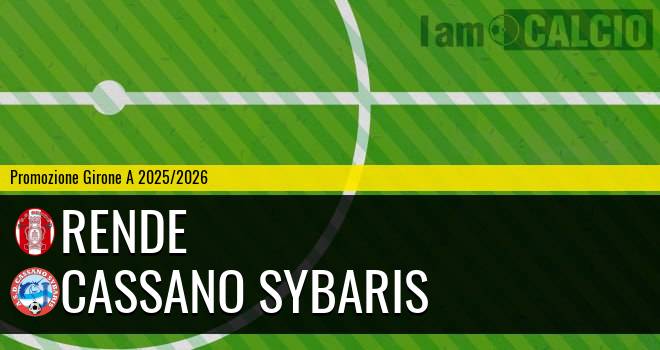 Rende - Cassano Sybaris
