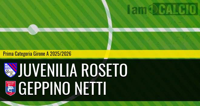 Juvenilia Roseto - Geppino Netti
