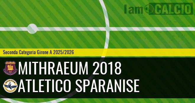 Mithraeum 2018 - Atletico Sparanise