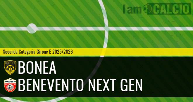 Bonea - Benevento Next Gen