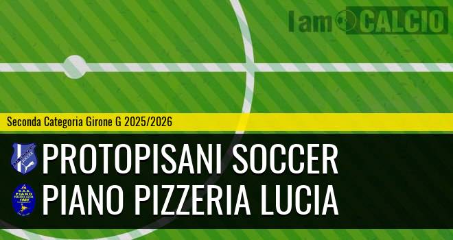Protopisani Soccer - Piano Pizzeria Lucia