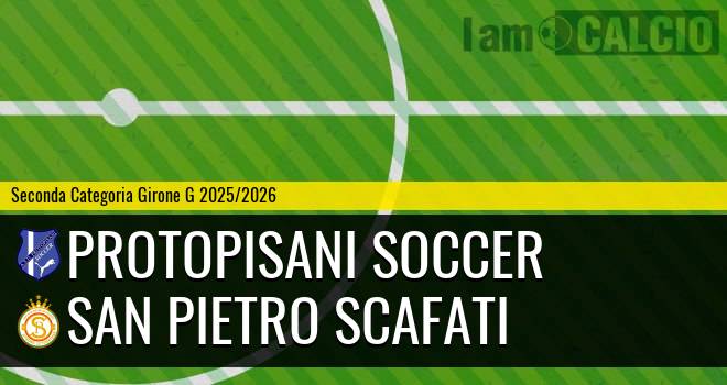 Protopisani Soccer - San Pietro Scafati