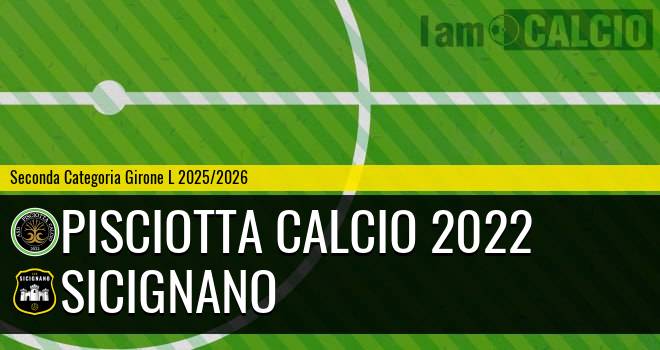 Pisciotta Calcio 2022 - Sicignano