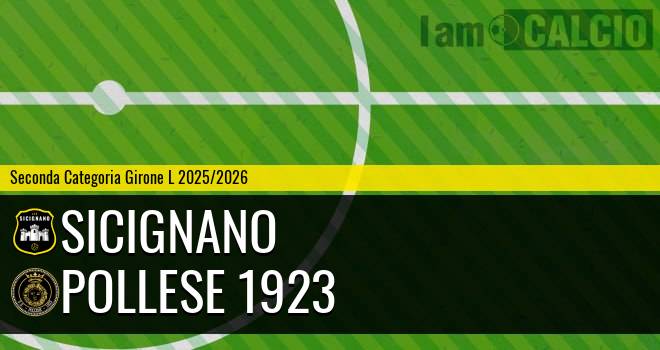 Sicignano - Pollese 1923